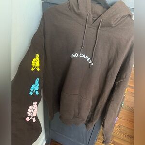 Rex Orange County WHO CARES tour hoodie